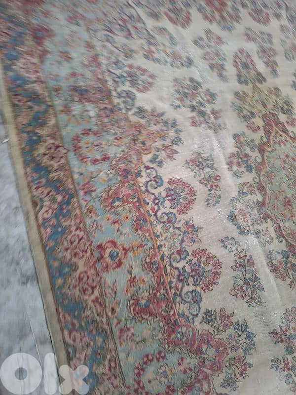 سجادة عجمية انتيك حياكة يد سعر لقطة 3