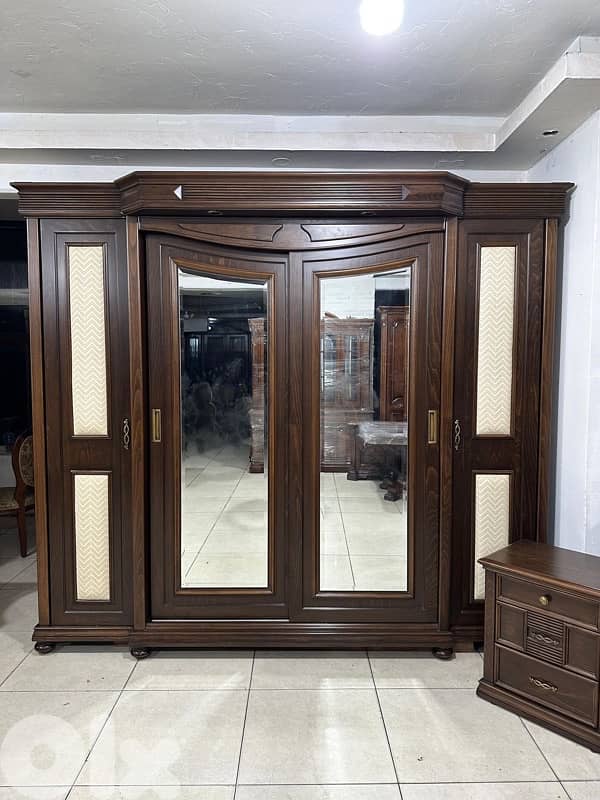 اوضة نوم خشب زان 4