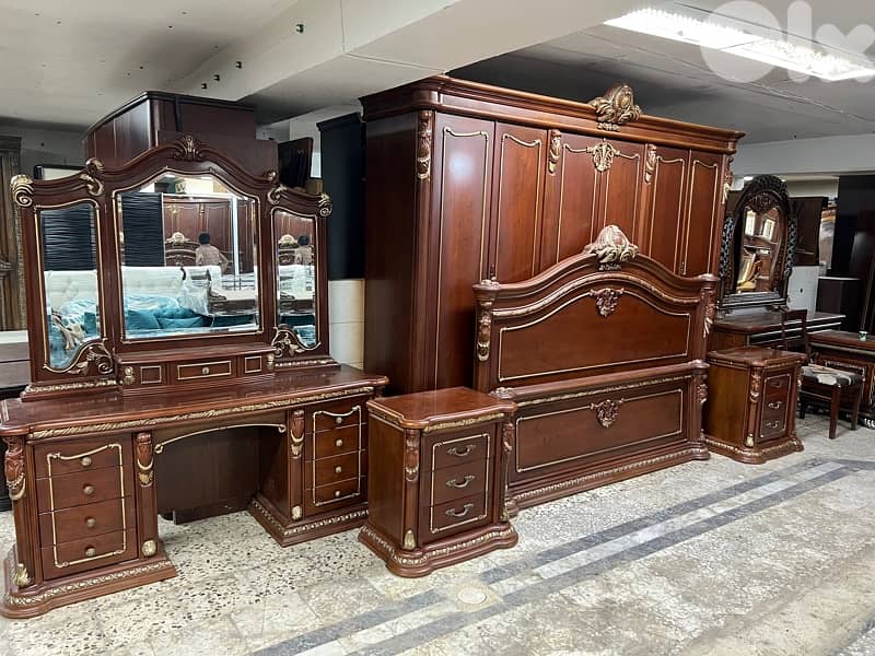 غرفة نوم ماليزيا مستوردة ملكية 0