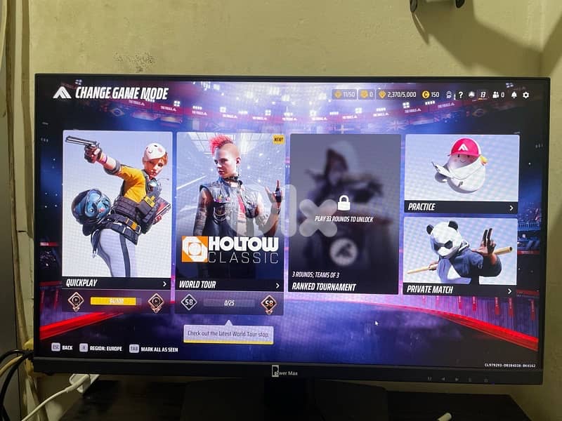 gaming pc + monitor 1