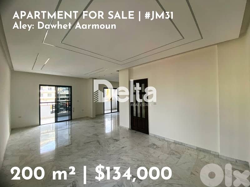 Hot deal ! spacious apartment for sale in Dawhet Aarmoun, Aley. 0