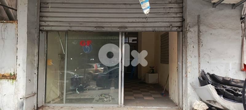 مستودع مع محل طريق الجديده منطقه السبيل 0