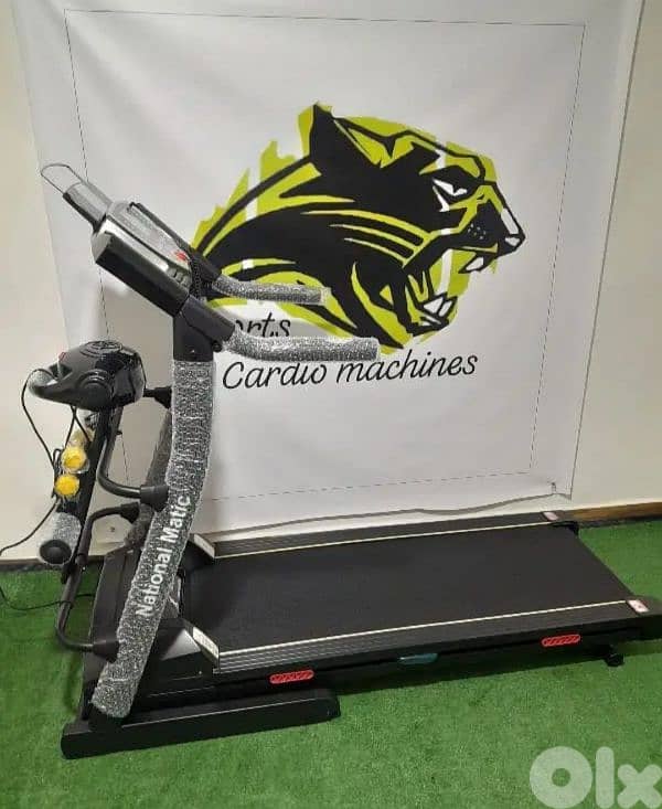 national matic treadmill 3hp motor, vibration message 5