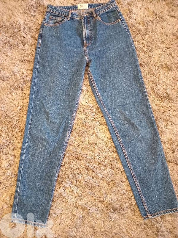 zara mom jeans 0