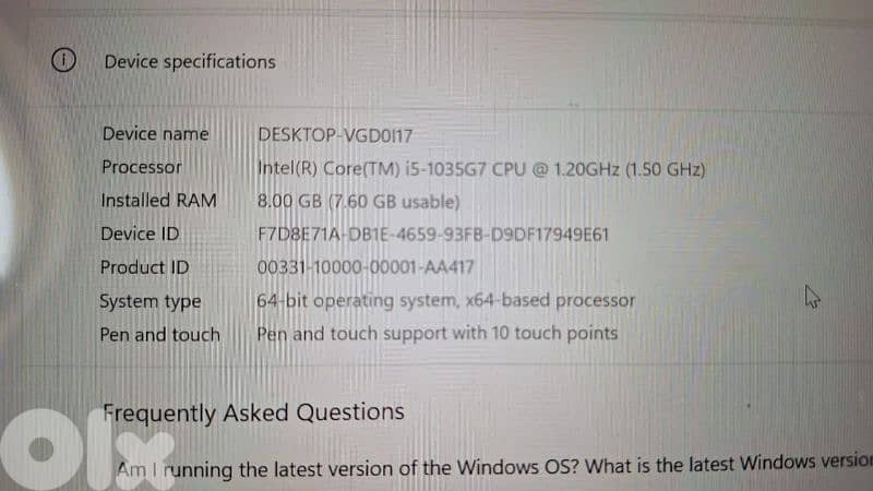 Microsoft Surface Laptop - Touchscreen 3