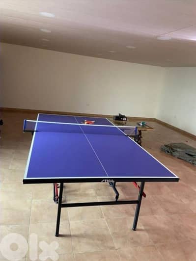 طاوله بينغ بونغ ستيغا طاوله بتريح الراس وبسعر العاديه