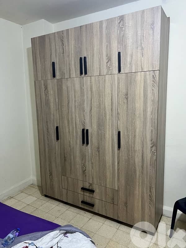 خزانة 4 درف طابقين جديدة من المعمل بافضل الاسعار 0