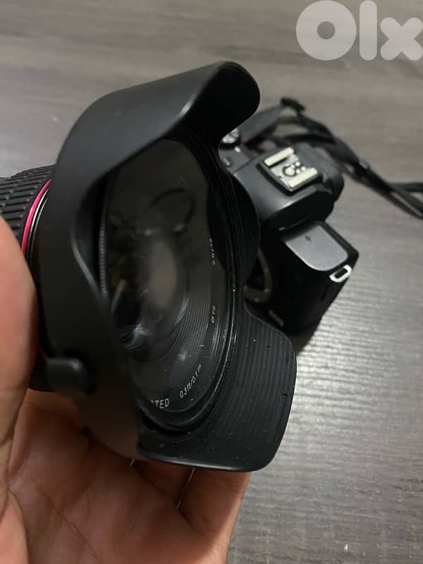 canon m50 + lens + mic + bag 4