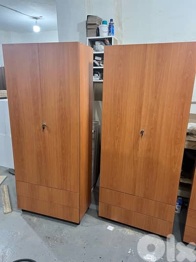 خزانة درفتين جديدة من المعمل بافضل الاسعار