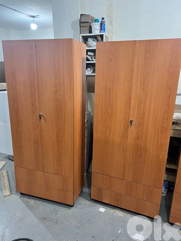 خزانة درفتين جديدة من المعمل بافضل الاسعار 0