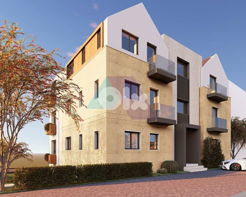 135 m2 chalet+garden 150m2+Mountain View 4sale in kfarzebian 1