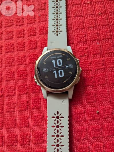 Garmin Fenix 5s sapphire edition rose gold