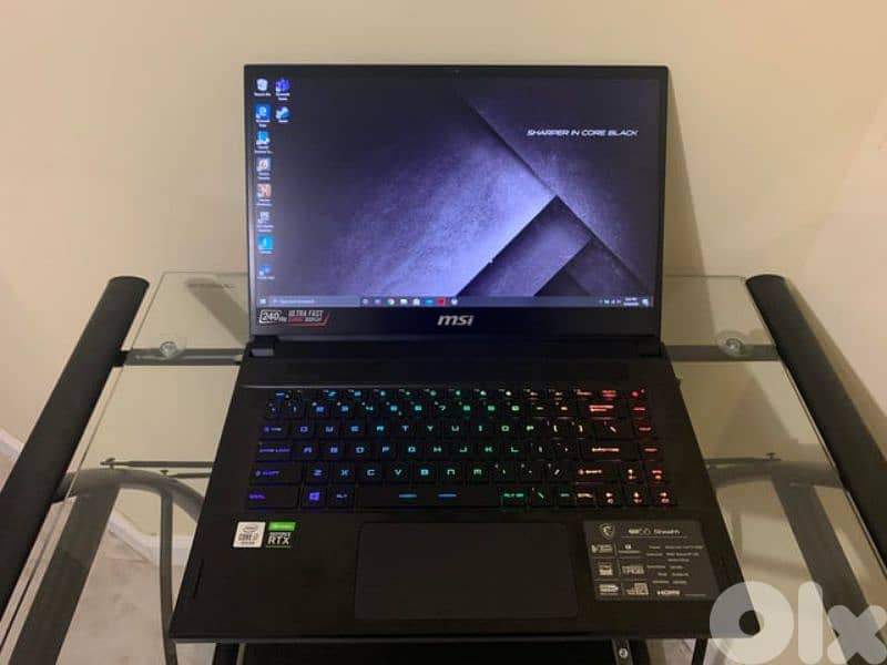 msi stealth GS66 RTX2070 240hz i7 10750H 0