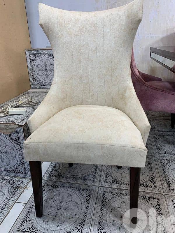 طاولة سفرة شغل توصاية 6 كراسي 2