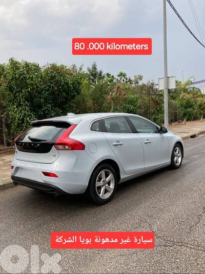 Volvo V40 T4 excellent condition مصدر و صيانة الشركة