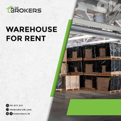 Warehouse for rent in Mar Mkhayel