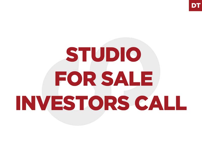 Cozy Ashrafieh 80 sqm studio - investors call REF#DT128497 0