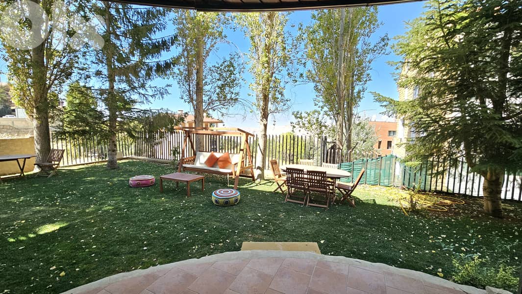 Mzaar | 4BR Duplex for rent with direct ski access & garden 0