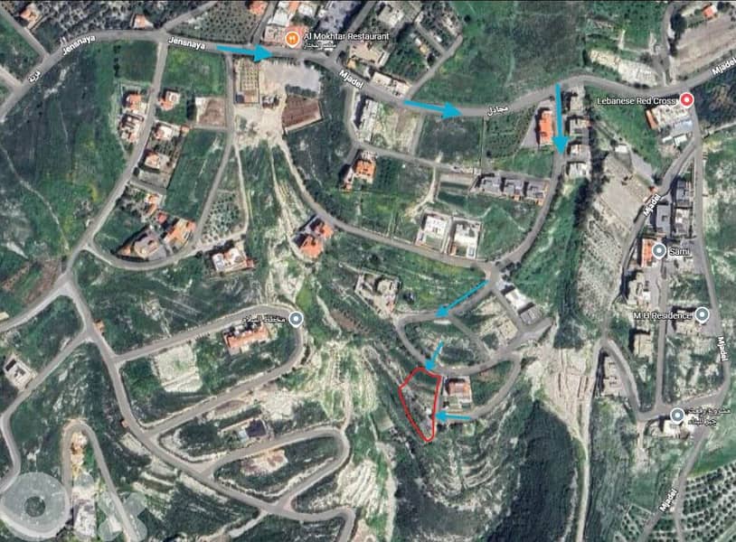 أرض للبيع في جنسنايا، منطقة رائعة ومزروعة بالكامل بأشجار مثمرة 4