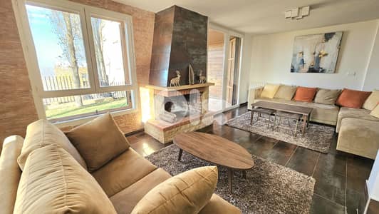 Luxurious Duplex Chalet for rent in Ouyoun el Simane with ski access