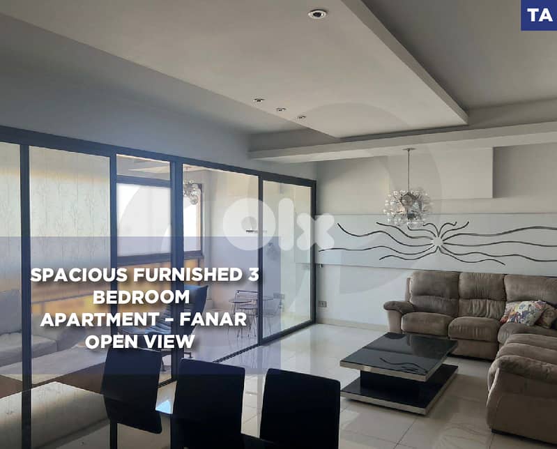 Spacious Furnished 3-Bedroom Apartment – Fanar  REF#TA128513 0