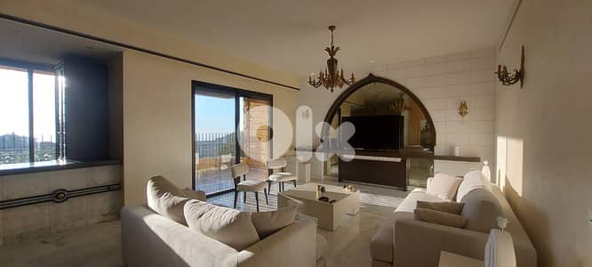 PANORAMIC VIEW VILLA IN BROUMANA PRIME WITH 800Sq LAND, (BR-363)
