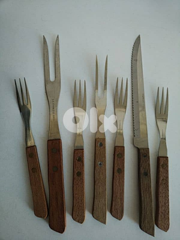 Vintage cutlery set for barbecue - Not Negotiable 0