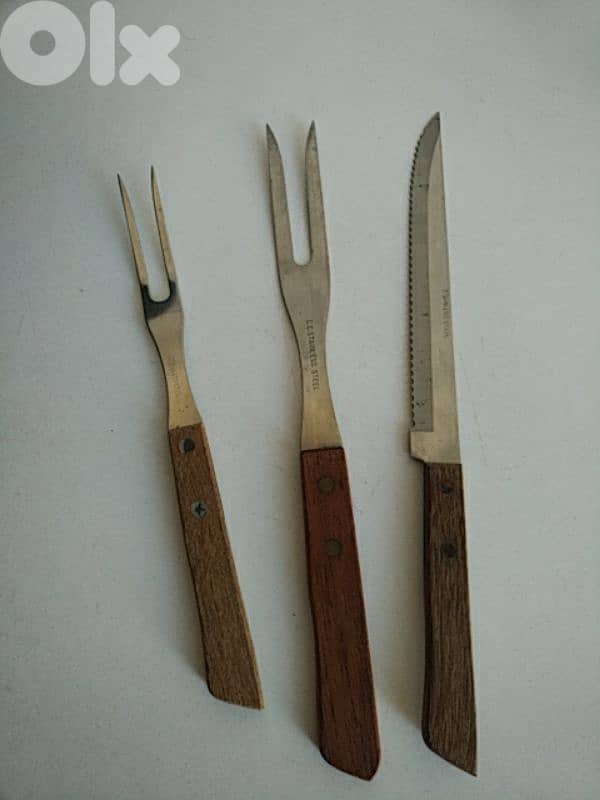 Vintage cutlery set for barbecue - Not Negotiable 3