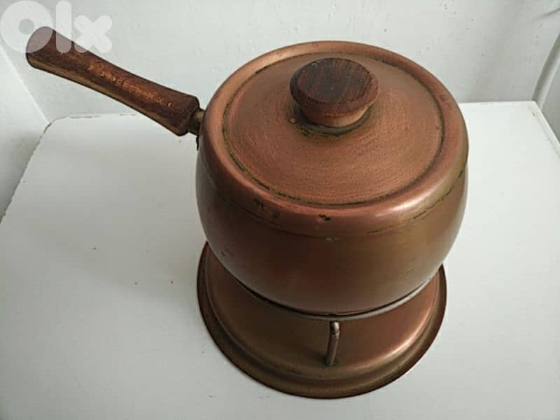 Vintage copper fondue set - Not Negotiable 0