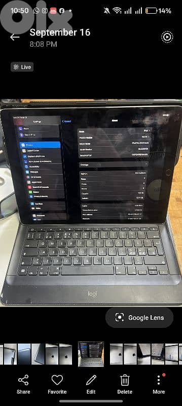 ipad pro 12.9 128GB sim card 0