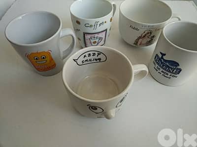 5 mugs - Not Negotiable