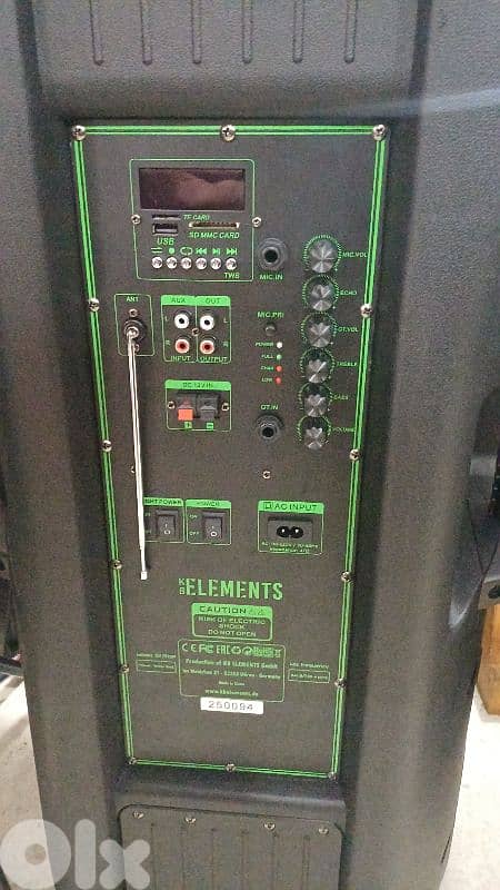 speaker double 15 inch (new) 1