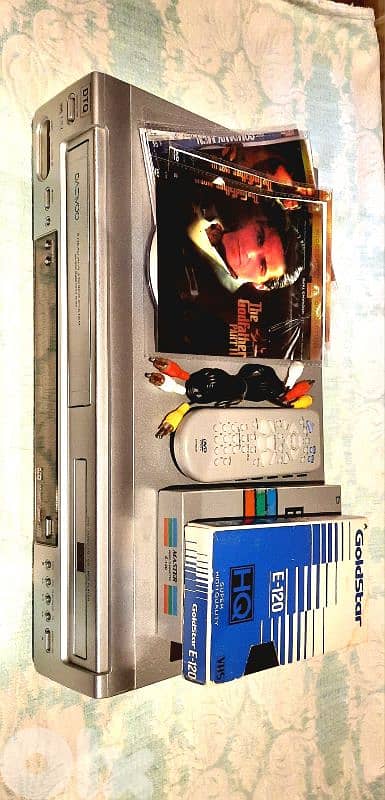 Daewoo Video VHS / DVD Combo  DE-7800 DQT 6 Head Hi-Fi 0