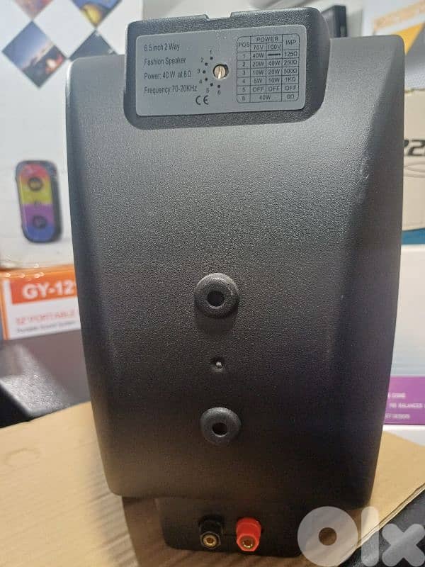 wall speaker 6 inch passive new in box 1