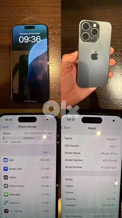 iphone 15 pro 512gb