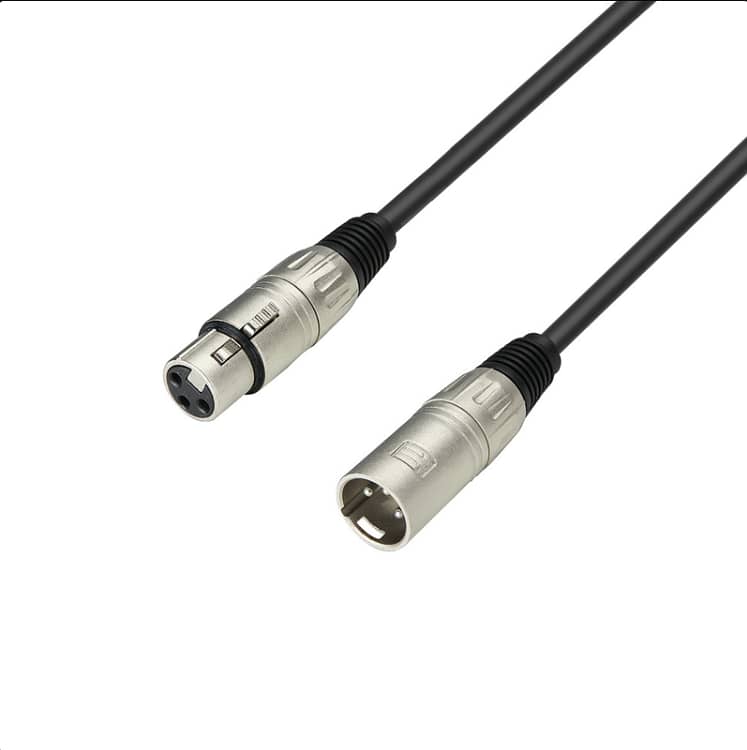 Adam Hall Cables 3 STAR MMF 1000 - Microphone Cable, Adam Hall® XLR Fe 0