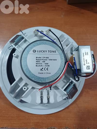 ceiling speaker 6 inch 100v 10w