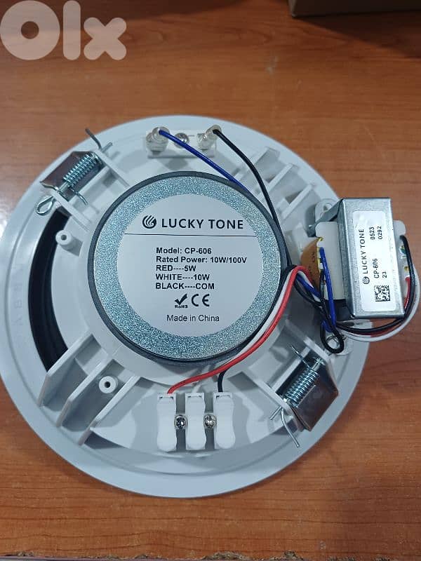 ceiling speaker 6 inch 100v 10w 0