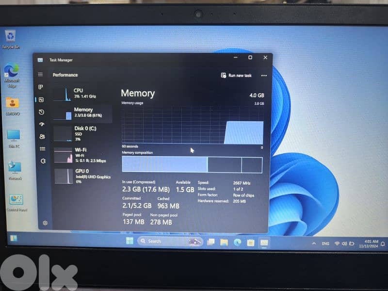Lenovo V14 i5 10th (like new) 2
