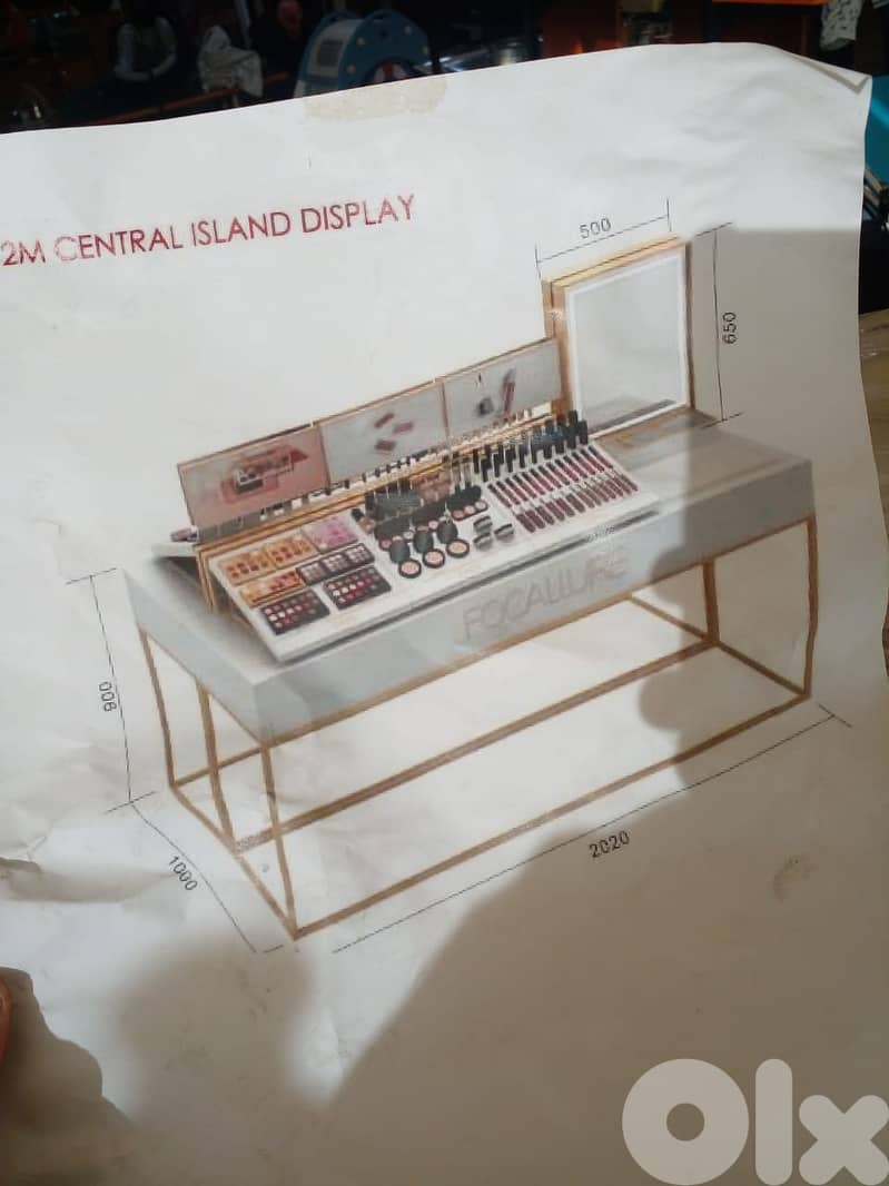 Store stands 4 pcs 1