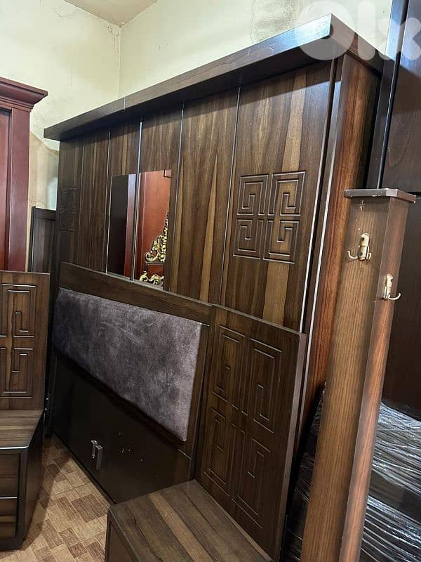 اوضة نوم شغل توصاية ملبسة قشر افركيه شبه جديدة 2