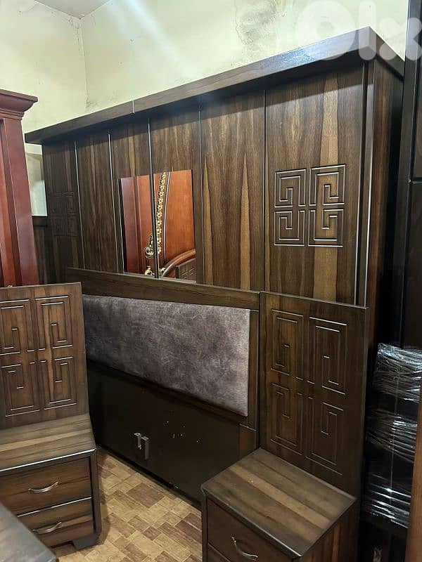 اوضة نوم شغل توصاية ملبسة قشر افركيه شبه جديدة 8