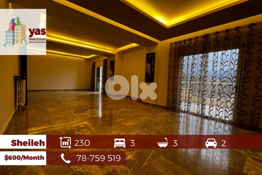 Sheileh 230m2 | Rent | Prime Location | Calm Street | KS 0