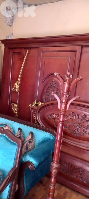 اوضة نوم سحاب مصرية خشب زان ولاتي قمة الفخامة 8