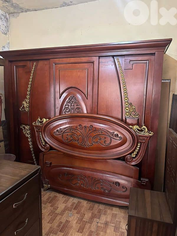 اوضة نوم سحاب مصرية خشب زان ولاتي قمة الفخامة 14