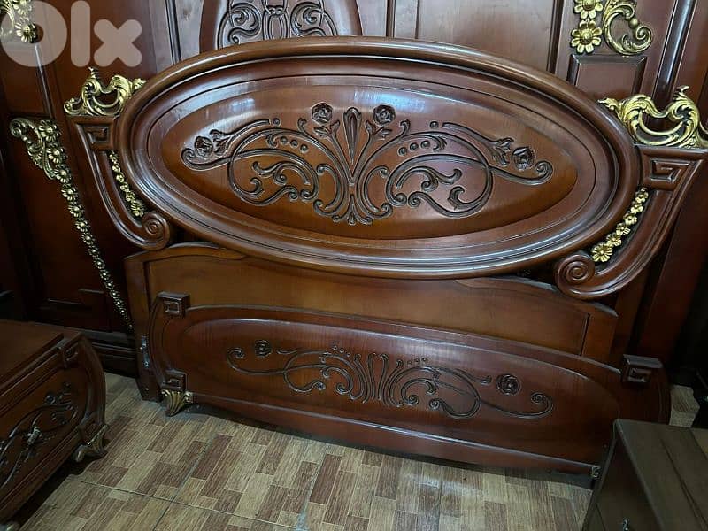 اوضة نوم سحاب مصرية خشب زان ولاتي قمة الفخامة 15