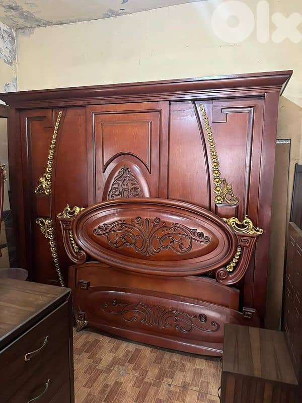 اوضة نوم سحاب مصرية خشب زان ولاتي قمة الفخامة 16