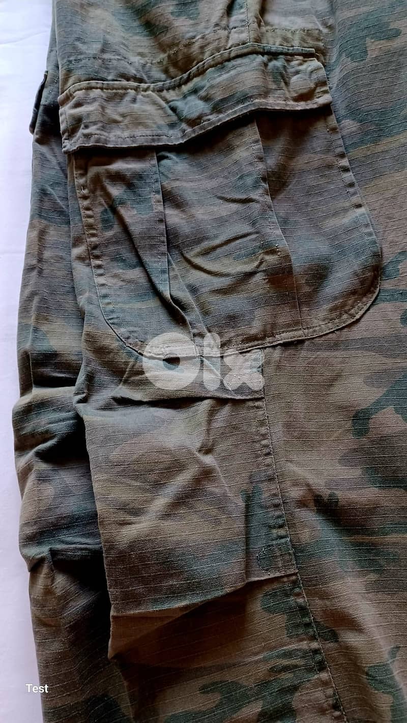 Univers hunting cargo pants – 100% cotton ripstop – woodland camo 5