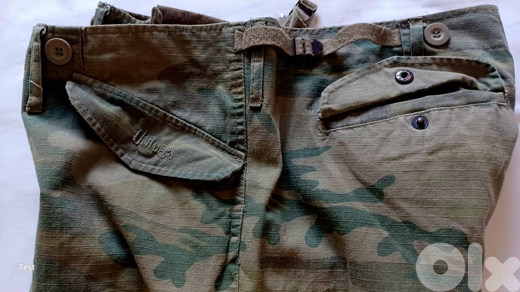 Univers hunting cargo pants – 100% cotton ripstop – woodland camo 7