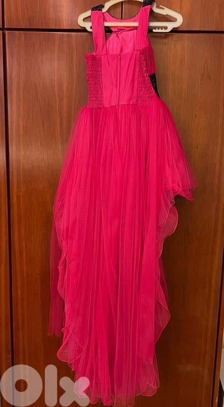 pink butterfly dress 2